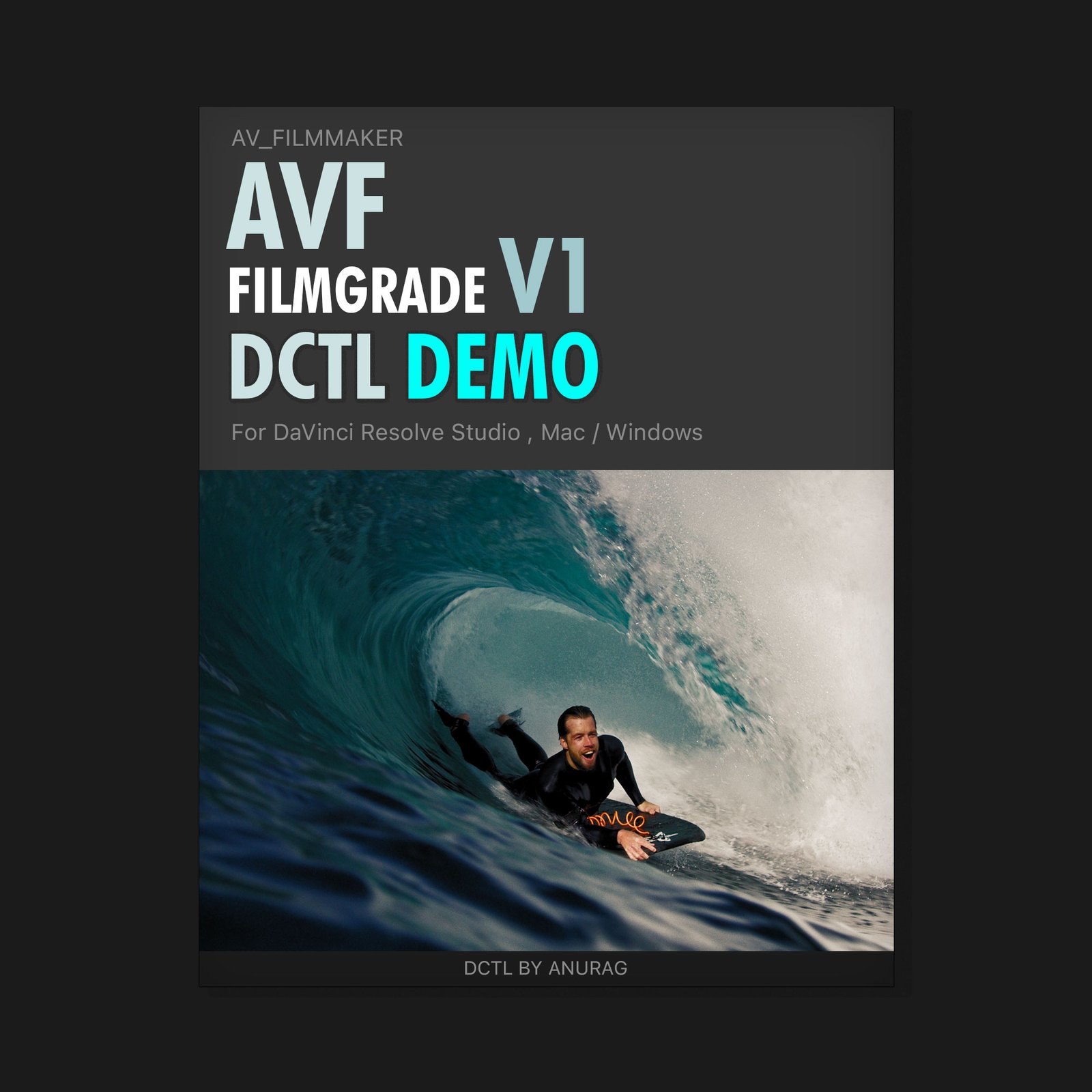 AVF FilmGrade-V1 demo cover